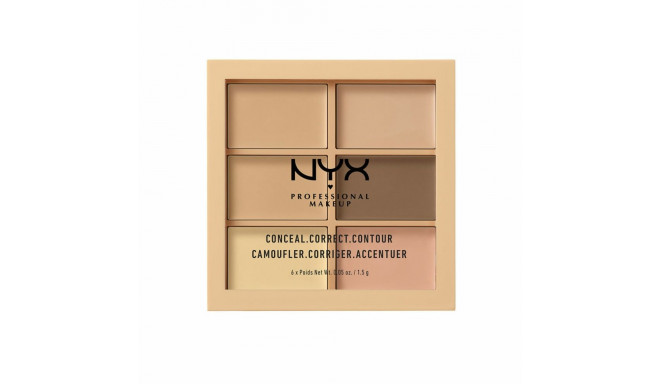 Make-Up Set NYX Conceal Correct Contour 6 x 1,5 g Palette 1,5 g