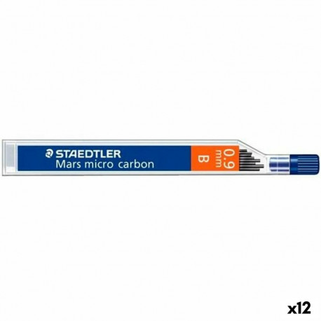 Pliiatsisüsi varuosa Staedtler Mars Micro Carbon B 0,9 mm (12 Ühikut)
