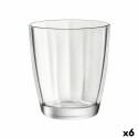 Klaas Bormioli Rocco Pulsar Läbipaistev Klaas (6 Ühikut) (305 ml)