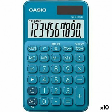 Kalkulaator Casio SL-310UC Sinine (10 Ühikut)