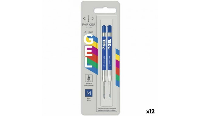 Pastapliiatsi täide Parker Jotter 2 Tükid, osad Sinine (12 Ühikut)