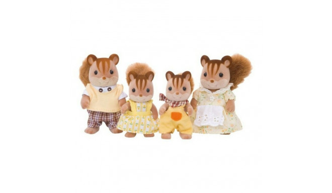 Nukkude Komplekt   Sylvanian Families 4172 Family Ecureuil Roux