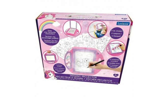 Drawing Set Lexibook Unicorn Drawing Projector