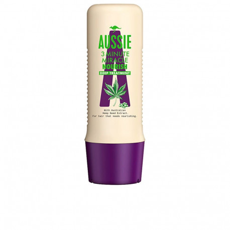 Nourishing Hair Mask Aussie 3 Minute Miracle Nourish 250 ml Anti-Frizz