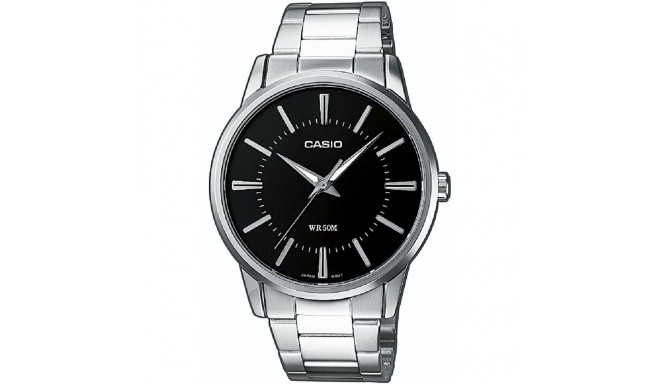 Meeste Kell Casio MTP1303PD1AVEG Must Hõbedane