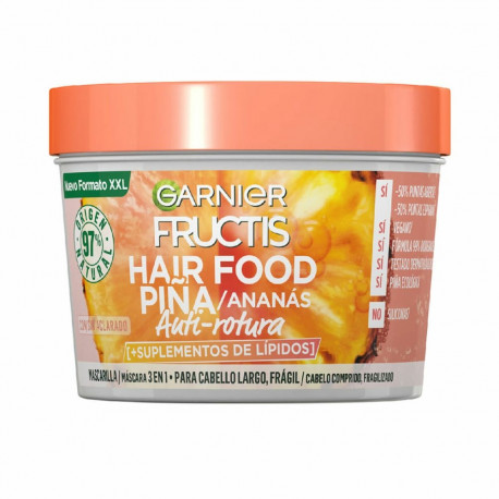 Anti-hairloss Cream Garnier Fructis Hair Food 350 ml Anti-Breakage Pineapple