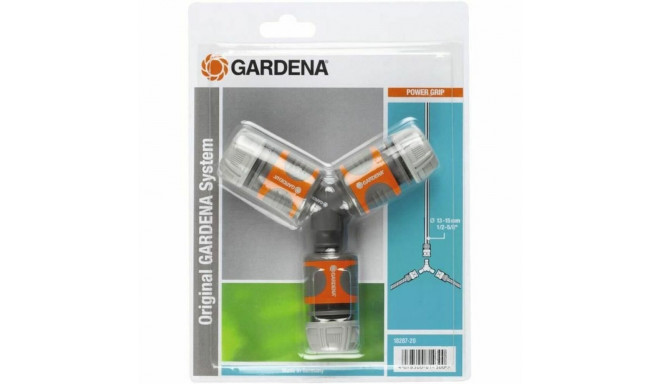 Voolikuühendus Gardena 18287-20 Ø 15 mm 1/2" Kolmekordne Niisutussüsteem