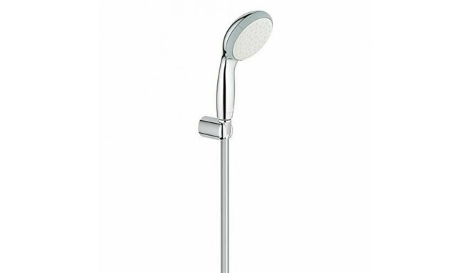 A shower head with a hose to direct the flow Grohe 26198000 1 Position