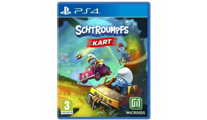 PlayStation 4 Video Game Microids The Smurfs - Kart