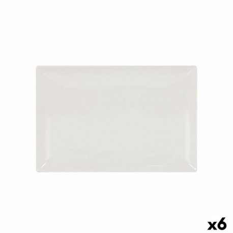 Serving Platter La Mediterránea Elite Rectangular 30 x 20 x 2,5 cm (6 Units)
