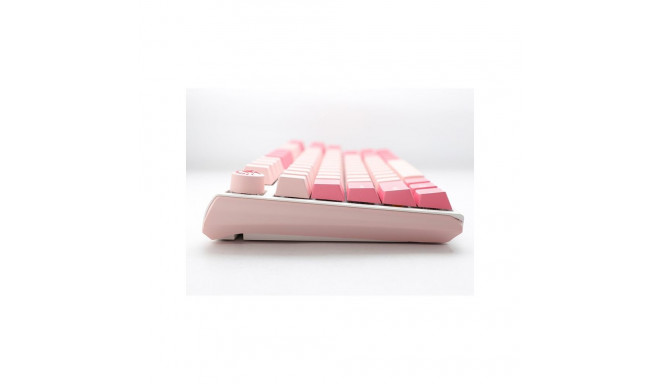 Ducky One 3 TKL mänguklaviatuur USB QWERTZ saksa roosa