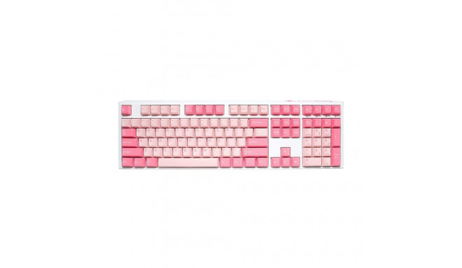 Ducky One 3 keyboard Gaming USB QWERTZ German Pink