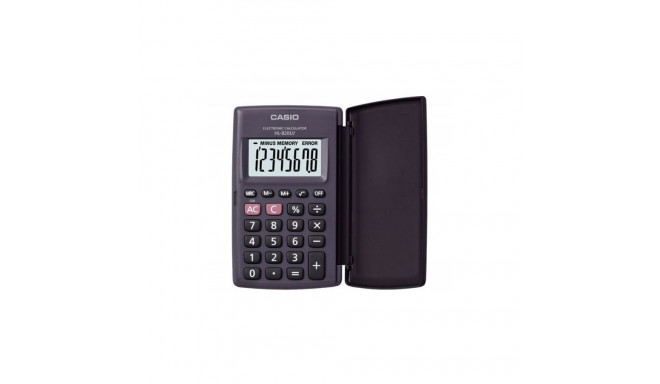 Casio HL-820LV-B BK 8-kohaline must taskukalkulaator