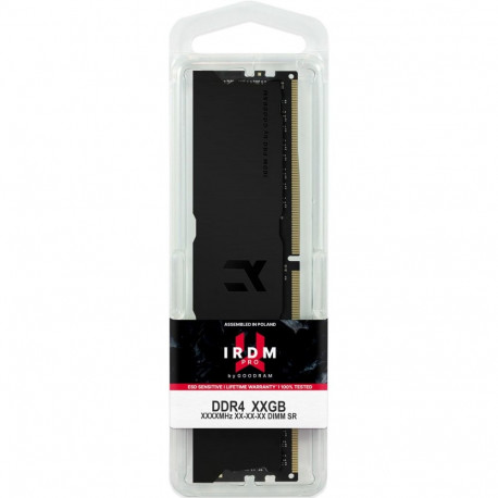 Goodram IRP-K3600D4V64L18/64GDC IRDM sügavmust mälumoodul 64 GB 2 x 32 GB DDR4