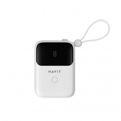 Havit akupank PB5215 10000mAh, valge