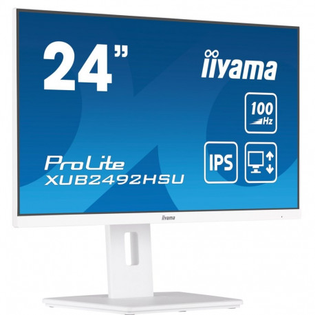 iiyama arvutimonitor XUB2492HSU-W6 60.5cm (23.8") 1920 x 1080 pixels Full HD LED, valge