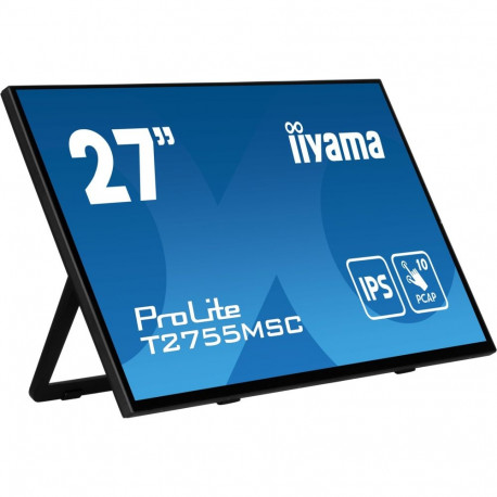 iiyama ProLite T2755MSC-B1 computer monitor 68.6 cm (27") 1920 x 1080 pixels Full HD LED Touchscreen
