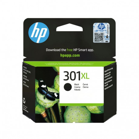 HP 301XL suure mahuga must originaal tindikassett
