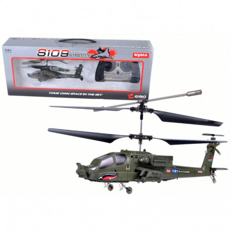 Zdalnie Sterowany Helikopter S109G SYMA RC Zielony