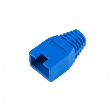 Gummeeritud 8p8c RJ45 sinine pistiku kate (50 tk.)