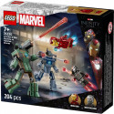 Klocki super heroes 76320 Iron Man ja War Machine vs Hammeri droonid