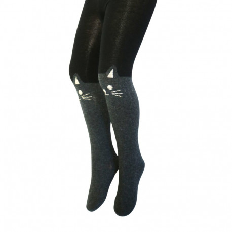 SOKISAHTEL TULIP musta värvi kassidega sukkpüksid 428, 431, 427