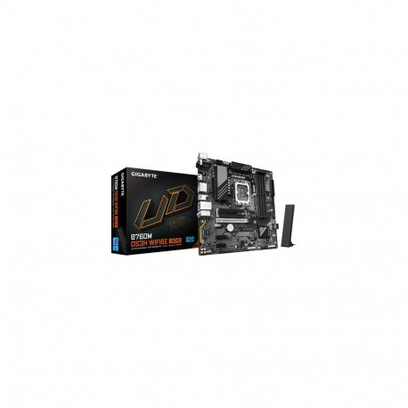 GIGABYTE B760M DS3H WIFI6E GEN5 Motherboard - Supports Intel Core 14th Gen CPUs, 6+2+1 Phases Digita