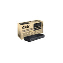 CLUB3D CSV-1583 laptop dock/port replicator Wired Thunderbolt 4 Black