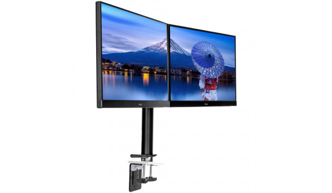"Z Iiyama DS1002C-B1 Dual-Monitor Klemmhalterung 75x75 / 100x100 VESA"