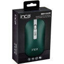 "INCA Maus IWM-531RY 1600 DPI,Wireless & BT, Akku, Grün retail"