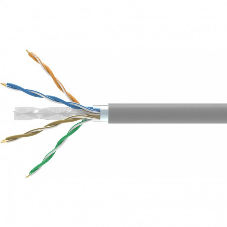 "Equip Instal.Kab Cat6 F/UTP Eca 305.00m grau LS"