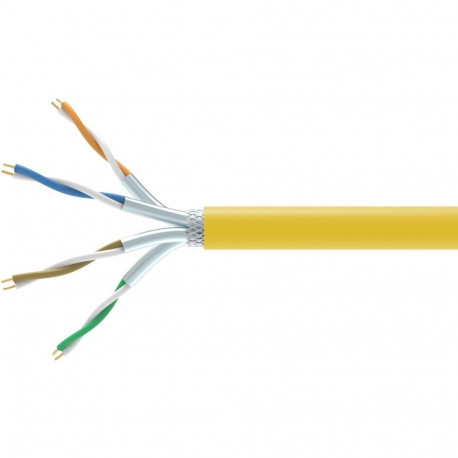 "Equip Instal.Kab Cat7A S/FTP 1000.00m yellow Sim. LSZH"