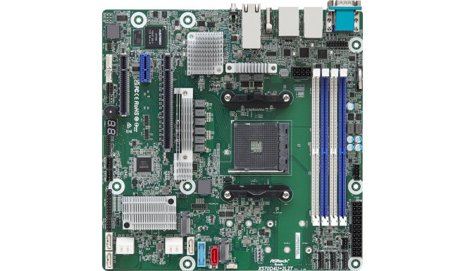 "AM4 ASRock X570D4U-2L2T Lan Broadcom"