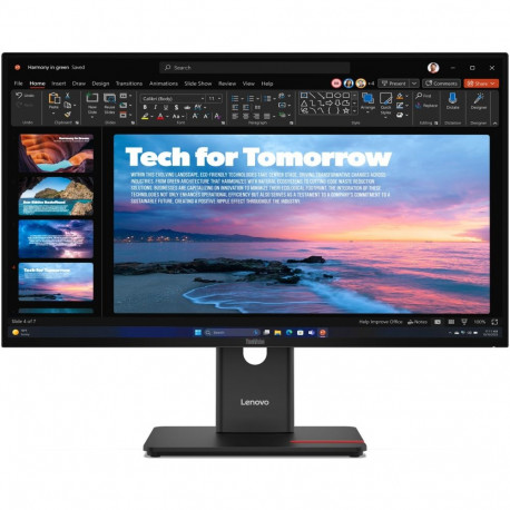 "Lenovo ThinkVision T27QD-40 (27"")2K QHD HDMI/DP/USB-C/DOC"