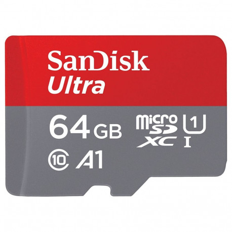 "CARD 64GB Sandisk Ultra microsdxc +"
