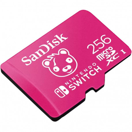 Sandisk microSDXC-kaart 256GB Nintendo Switch Fortnite eriväljaanne 100MB/s