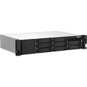 "QNAP TS-864eU-8G 2U 8-bay short depth 30,48cm 12Zoll rackmount NAS Intel Celeron N5095 quad-core 8G