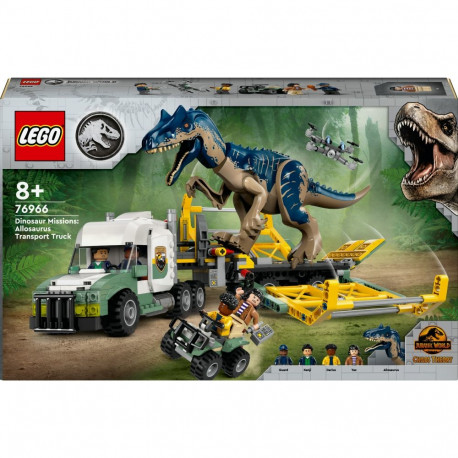 "LEGO 76966 Jurassic World Dinosaurier-Missionen: Allosaurus-Transporter"