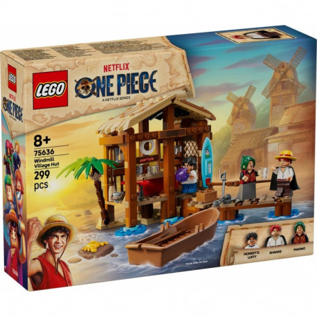 Bricks One Piece 75636 Windmill Village Hut