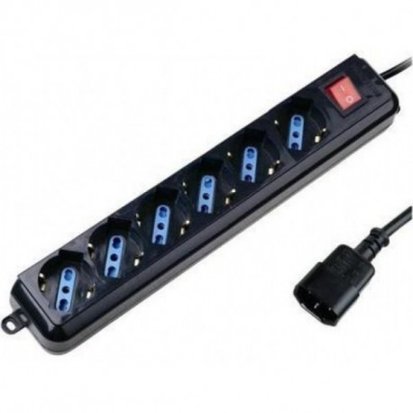 6-Outlet UPS Power Strip, 1.5m, Black