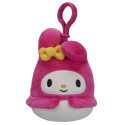 SQUISHMALLOWS HELLO KITTY W20 klipsiga pehme mänguasi, 8 cm