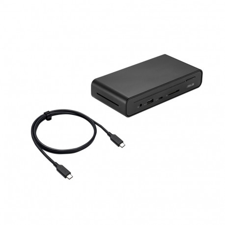 Asus Triple Display USB-C Dock Duo DC301 Duo | 90XB0A5N-BDS010 | Ethernet LAN (RJ-45) ports 1 | Disp