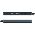 Hyper HyperDrive Flex 5-portiline USB-C jaotur, must | Hyper