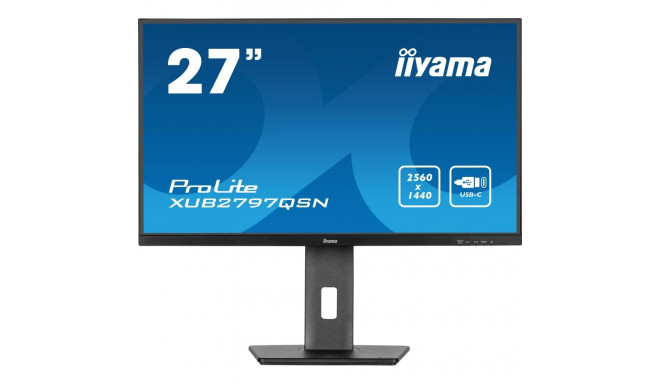 iiyama ProLite XUB2797QSN-B2 - 100Hz | QHD | 27'' | IPS | 1ms monitor
