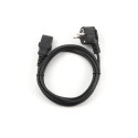 CABLE POWER EU 1M 6A/PC-186-1M GEMBIRD