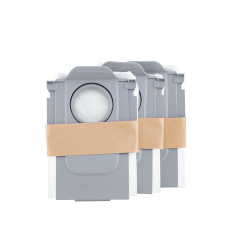 Vacuum Cleaner Accessory|ROBOROCK|Disposable Dust Bag 3pcs|White|For Qrevo/Qrevo MaxV/S8 MaxV Ultra/