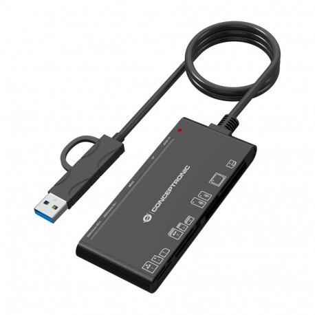Conceptronic BIAN10B 7-ühes kaardilugeja USB 3.0
