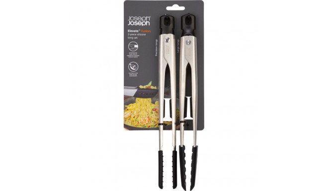 Joseph Joseph Elevate Fusion 2-piece Stainless-steel Tong Set