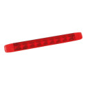 Gabariidi pidurituli 9 LED 12/24V, punane