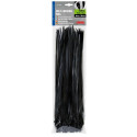 Sidumislindid 100tk, mustad, 30*0,46cm